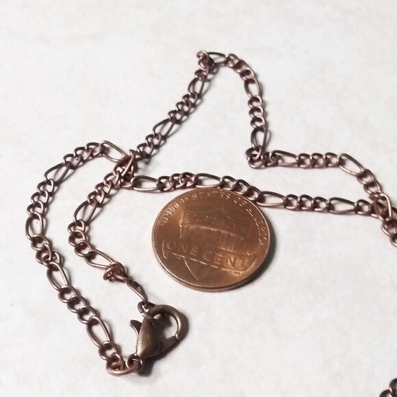 Extra Long & Slender Agate Necklace! Frosted Surface Design - Sleek + Minimalist - Picture 5 of 9